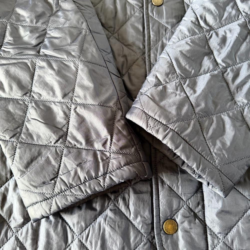 Barbour Men’s Flyweight Chelsea Quilted Jacket in Navy Size XL - Picture 12 of 15